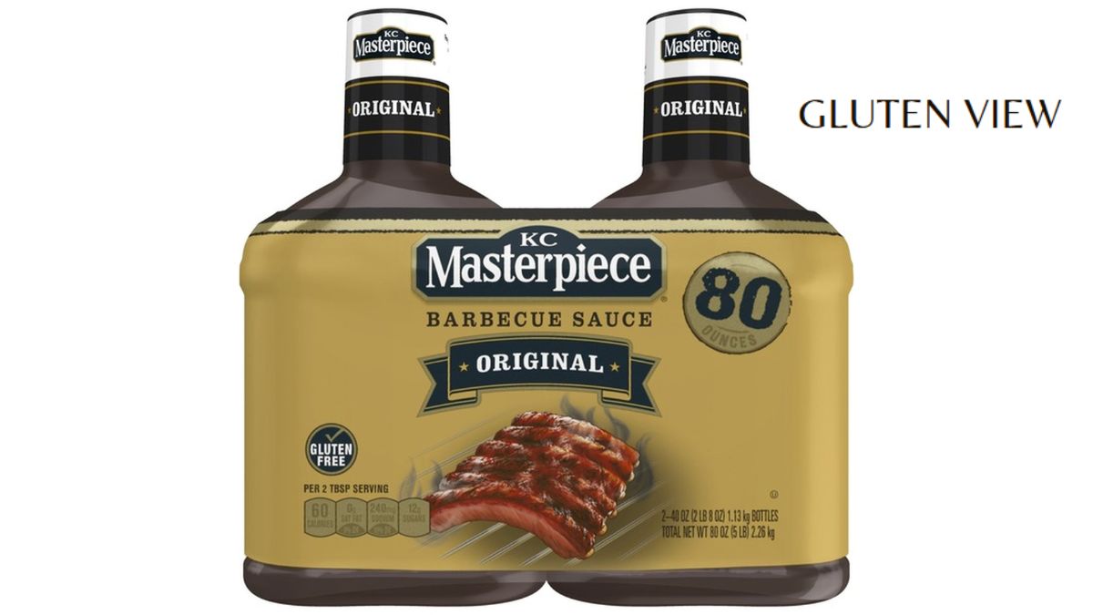 Is Kc Masterpiece BBQ Sauce Gluten Free
