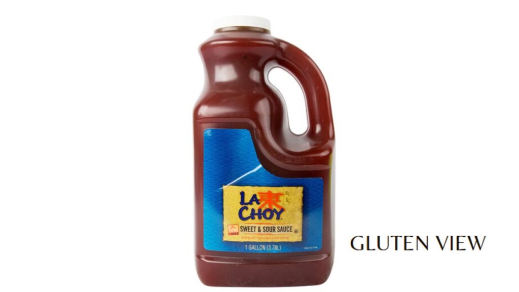 Is La Choy Sweet and Sour Sauce Gluten Free?