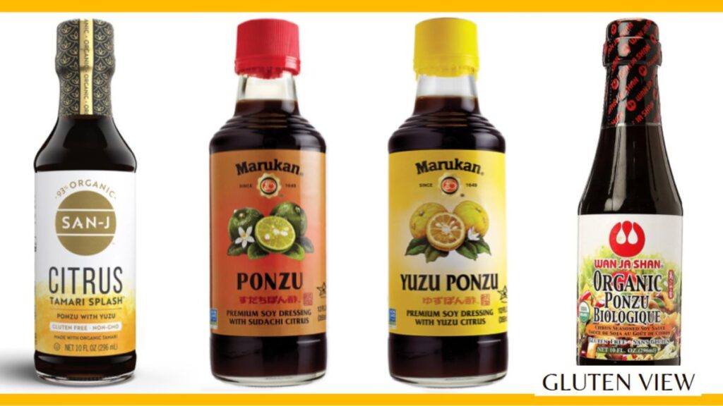 Is Ponzu Sauce Gluten Free - Ingredients, Brands & Safety for Celiacs?