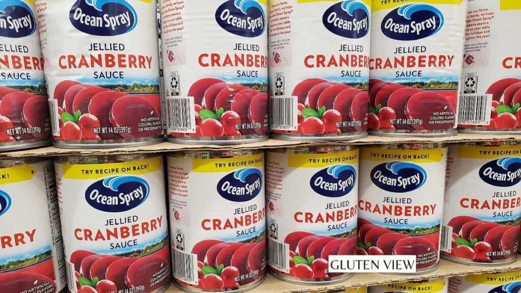 The big brand breakdown: Is Ocean Spray jellied cranberry sauce gluten free?